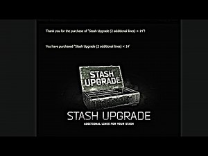 Tarkov Stash Upgrade Preview