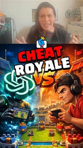 He created a hack in Clash Royale @EmekaMoemeka #clashroyale #clashroyaleshorts