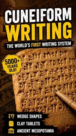 🔥 “The World’s Oldest Writing System!”