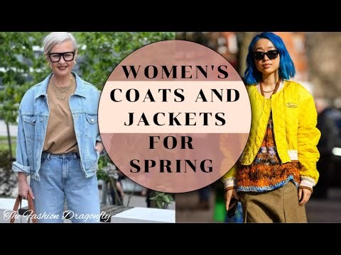 WOMEN'S COATS AND JACKETS FOR SPRING 2024