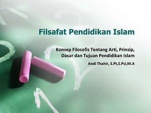 Filsafat Pendidikan Islam - SlideServe