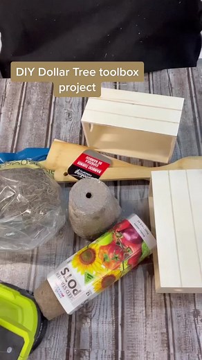 DIY Dollar Tree Toolbox Project
