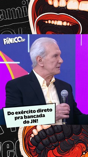 🎙️ DO EXÉRCITO PARA TE DAR AQUELE BOA NOITE! @celsofreitasoficial não veio a passeio. O cara começou no rádio e saiu exército direto pra bancada da Globo em Brasília! Isso que é carreira meteórica! O homem não sossegou: quase foi pra Londres na BBC, e deu aquele ultimato na rede do plim-plim, mas o destino era São Paulo mesmo. Não teve jeito! ▶️ Assista ao #Pânico na íntegra no canal do YouTube. 📺 Confira na JP News e Panflix 👻 Siga o nosso perfil @programapanico #Jornalismo #Brasil | Program