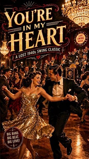 He Came to Dance… Then Fell in Love | A Catchy 1940s Swing Jazz Hit