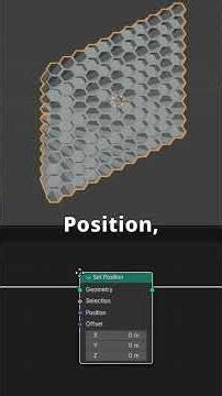 Comment "Geo Nodes" if you want a full tutorial on this 🔥 #blender #blendertips #geonodes