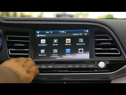 2020 Hyundai Elantra Limited | Infotainment System