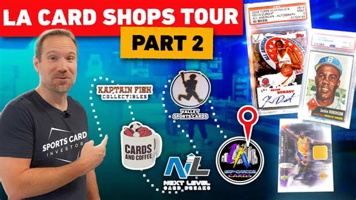 LA card shop tour 🚙 see the incredible LA card scene!🌴 (part 2)