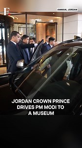 #FPReels | Royal Ride: Jordan’s Crown Prince Drives India’s PM Modi To Museum A historic moment in diplomacy as Jordanian Crown Prince Al Hussein bin Abdullah II personally drives Prime Minister Narendra Modi to the Jordan Museum in Amman. During his two-day visit, PM Modi participated in the India-Jordan Business Forum alongside King Abdullah II, discussing bilateral trade, joint investments, and strengthening long-term business ties. Jordan marks the first stop of PM Modi’s three-nation tour, 
