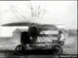 EARLY EXPERIMENTAL AIRPLANES & FLYING MACHINES - 1920's on Make a GIF