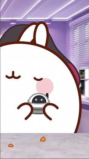 Meet Molang's New Helper! 🤖✨