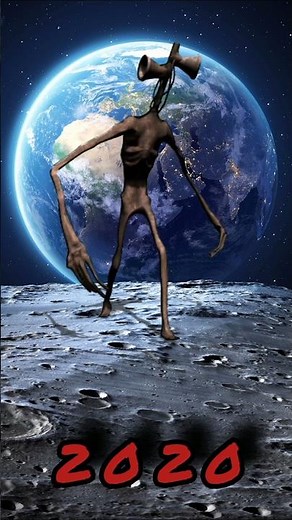 The Scary Evolution of Siren Head: 2020-2026 Edition | From the Moon to Mars #sirenhead #viral