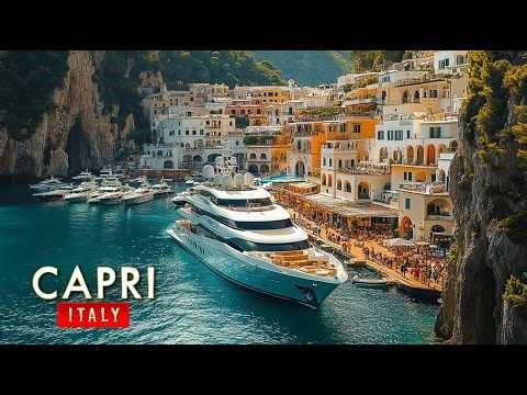 A Must See Island You’ll Never Forget | Capri, Italy 🇮🇹 Walking Tour 4K