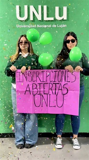 INSCRIPCIONES UNLu 2026 ABIERTAS 🎉🎈 (Blooper incluido, porque en la UNLu creemos en las segundas oportunidades) 👉 Tenés tiempo hasta el 13 de febrero para inscribirte en nuestras carreras y empezar a cursar en 2026. 📌 Ojo: el Profesorado en Educación Física cierra el 28 de noviembre. La inscripción es online en https://www.unlu.edu.ar/inscripcioning.html Y el tutorial lo encontrás en Youtube https://youtu.be/mLlcrsVUjEg?si=ott9Xe_368AwtGNI 😊 | Universidad Nacional de Luján