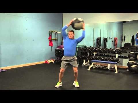 Medicine Ball Rainbow Slam