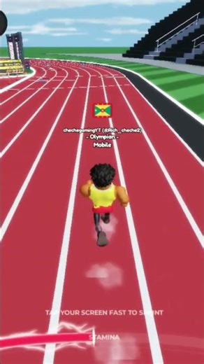 I PRed In The 100m Race (Roblox Track and Field Infinite) 💨#roblox