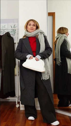10 modi per indossare il rosso questa stagione 🌹 #winterfashion #outfits #fashioninspo