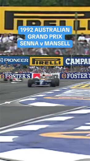 1992 Australian Grand Prix: Senna vs Mansell Highlights