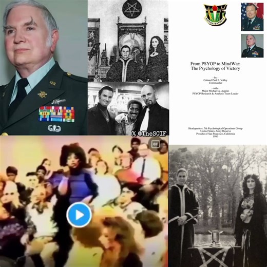 Meet your PSYOPS and MIND WARFARE creator and open Satanist, Major Michael A. Aquino, PSYOP Research & Analysis Team Leader from the 7th Psychological Operations Group of the United States Army Reserve.From 1969-1990, Michael Aquino served in the U.S. Army Reserves and was a Psychological Warfare Specialist. He also worked for the Defense Intelligence Agency (DIA) as a program analyst, Aquino, most importantly, was an open Satanist and worked together with Anton Lavey, who is one of the founders