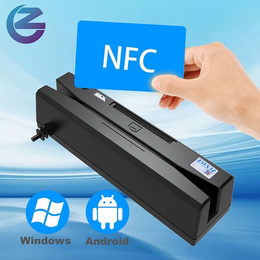 [Hot Item] Zcs160 Smart Card Reader Supports Receipt Printing NFC Barcode Scanning