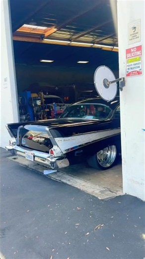 Big Block RestoMod Bel Air 😈 #car #oldschool #chevy