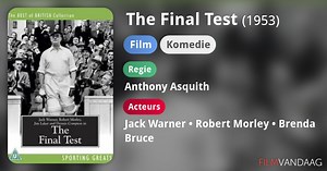 The Final Test (1953)