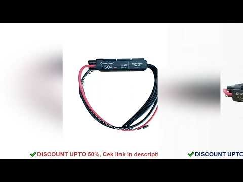 Flycolor 150A ESC Electronic Speed Controller 5-12S Brushless ESC for JP EDF Motor / RC hobby