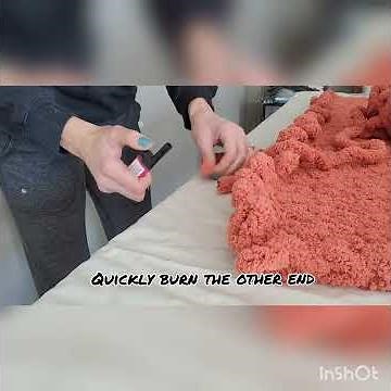 Blanket Dreamzzz DIY Joining Chunky Yarn Burning Ends Method