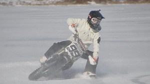 Ice racing practice is as great as race day