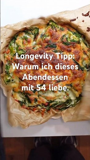 Gemüse-Quiche ohne Mehl | Leichtes Abendessen ab 50