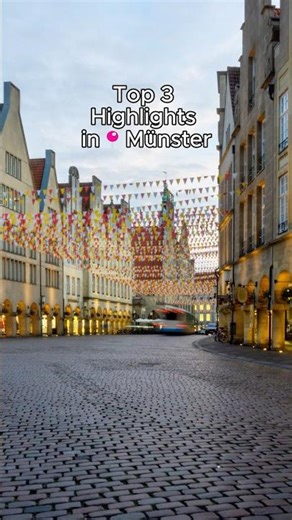 TOP 3 Highlights in Münster #travel #münster