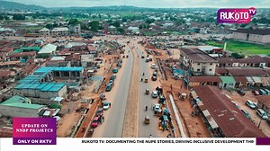 GOVERNOR BAGO’S 82-KILOMETER BIDA-MINNA ROAD PROJECT MAKES SIGNIFICANT HEADWAY The 82-kilometer Bida-Minna Road, divided among Dantata & Sawoe, Triacta, and Arab Contractors, is progressing steadily under Governor Umaru Mohammed Bago’s leadership. With critical sections completed and community benefits underway, the project is set to boost infrastructure, connectivity, and economic growth across Niger State. | RukotoTV