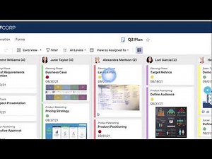 Smartsheet Card View