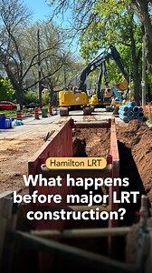2.4K views · 36 reactions | Shovels are in the ground and prep work is underway to clear the way for major civil and utility work on the Hamilton LRT. Let's catch you up on what we've done so far and what's underway right now to get ready! | Metrolinx | Facebook
