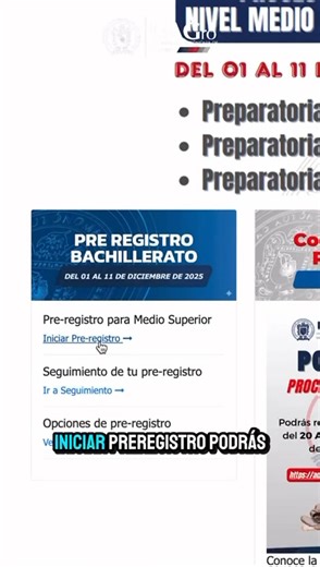 Te compartimos el paso a paso para realizar tu pre-registro a nivel medio superior. 📄✍️ Este es el primer paso para ingresar a una preparatoria de la UAGro y comenzar tu camino académico. 🎓 No existe límite de pre-registro. Da clic aquí y realiza tu trámite. 👇🏻💻 admisionescolar.uagro.mx/preregistro/medioSuperior #PreRegistroUAGro #EducaciónMediaSuperior #PreparatoriasUAGro | Admisión Escolar UAGro