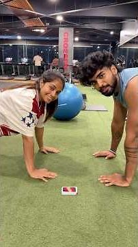 UNO CHALLENGE ‼️#shorts #couplechallenge #unochallenge #fitcouple #workoutmotivation #gymmotivation
