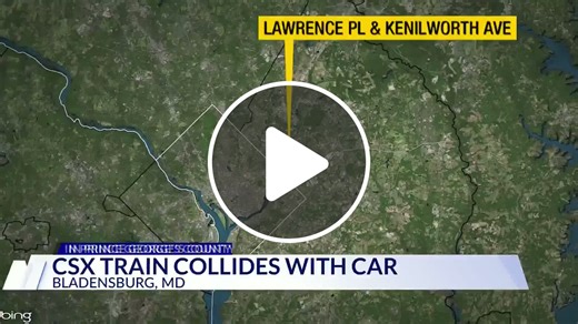 CSX train collides with vehicle in Prince George's County, officials say - NewsBreak