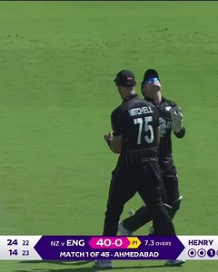1.5M views · 12K reactions | Matt Henry picks up the first wicket of #CWC23 ☝️ Dawid Malan is caught behind for 14! #ENGvNZ | ICC - International Cricket Council | Facebook