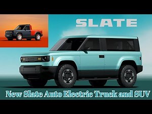 The Under $20,000 Pickup Truck That Converts into an SUV | Slate Auto Electric Truck and SUV