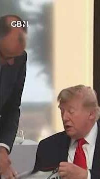 WATCH: Keir Starmer and Donald Trump pictured together as they meet world leaders in Evian