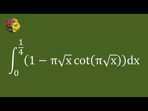 Evaluating a Definite Integral via Fourier Series, the Riemann Zeta Function, and Elementary Methods