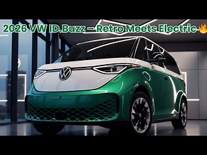 2026 Volkswagen ID Buzz Microbus | Retro Style Meets Modern EV Tech