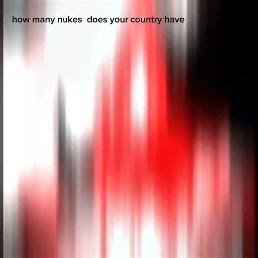 how many nukes does your country have?