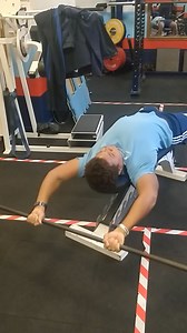 Barbell up and overs