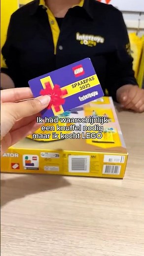 SPAAR MEE voor een GRATIS LEGO CADEAU! 🎁 #intertoys