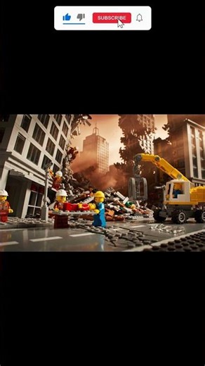 Bricks Animation: Earthquake Strikes the City