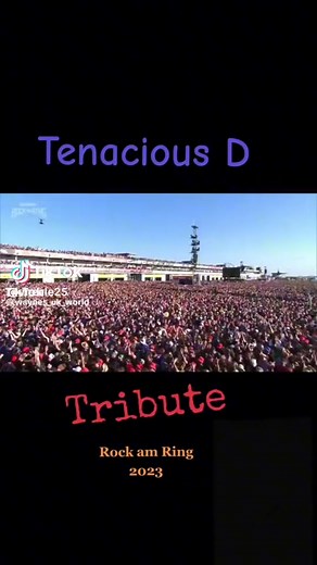 ...Tenacious D Live In Concert ...Performing The Best And Greatest Song In The World...Tribute!!! =) #TenaciousD #KyleGass #JackBlack #TheBestSongInTheWorld #Tribute #TenaciousD #TenaciousD #ThePickOfDestiny @Richard Hassler @Wargraven @King Charles the 3rd @Naomi @Eyeluvtha80s @ ()