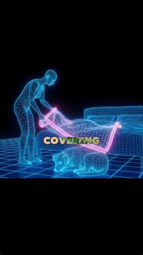 You cover your dog with a blanket #psychologyfact #dogsoftiktok #dogsleeping #fyp #fyf