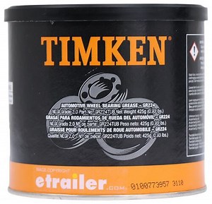 Timken Hi-Temp Red Grease for Disc and Drum Brakes - 1-lb Tub Timken Lubricants Sealants Adhesives T