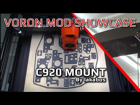 Voron Mod Showcase: Logitech C920x Mount