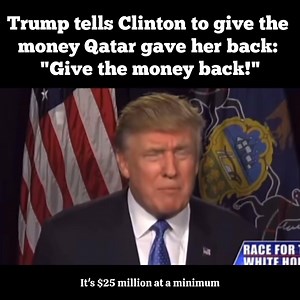 638K views · 5.6K reactions | The hypocrisy is off the charts! There is also one huge difference. The Clintons received money for their charity which helps people. Trump simply takes gifts like a $400 million 747 luxury airplane and uses the presidency to make business deals to enrich himself NOT help other people. | Democracy Dies in Darkness | Facebook